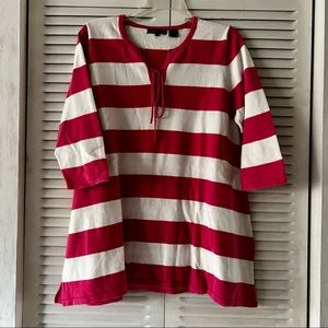 Jeanne Pierre striped top